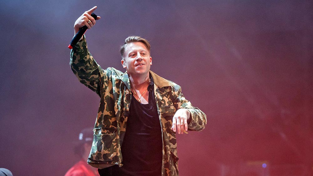 Der US-Rapper Macklemore soll beim Deichbrand-Festival auftreten