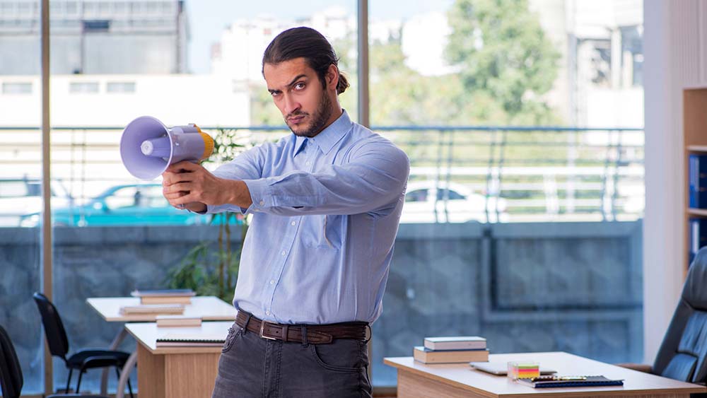 Kriegsrhetorik per Megafon ist keine gute Idee