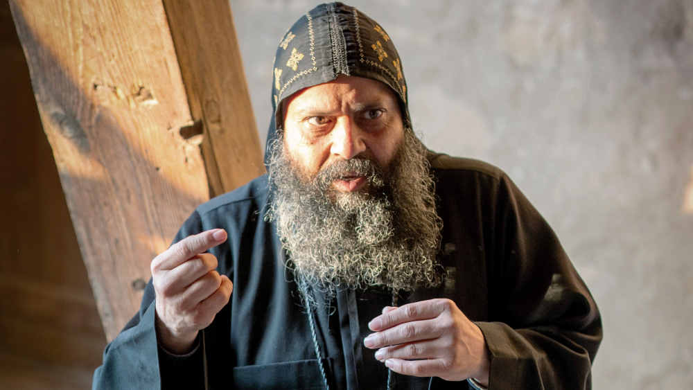 Pater David im St. Antonius Kloster in Ägypten