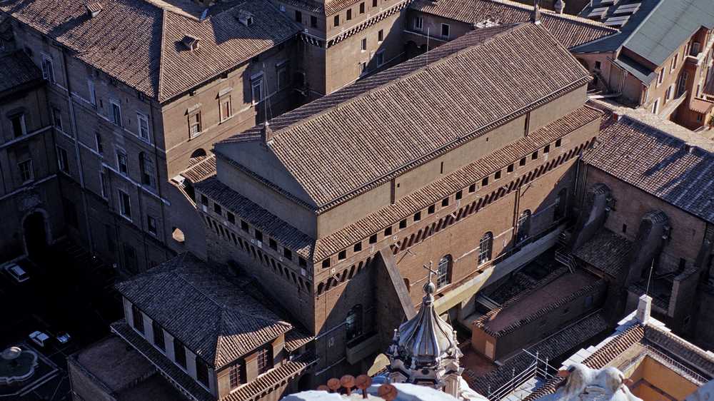 Image - Sixtinische Kapelle wird für Konklave vorbereitet