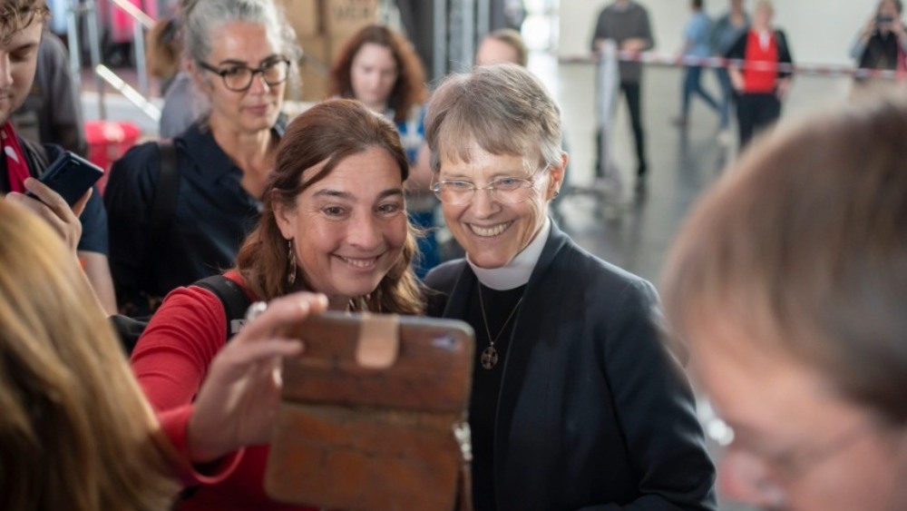 Der Besuch von US-Bischöfin Mariann Edgar Budde beim Kirchentag stieß auf große Resonanz