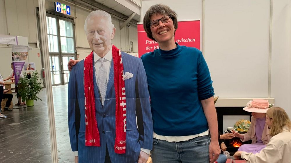 Auf ein Selfie mit King Charles