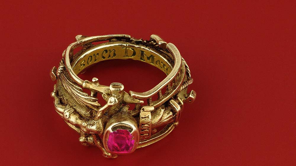 Die Luther-Museen in Wittenberg zeigen den Ehering von Katharina von Bora