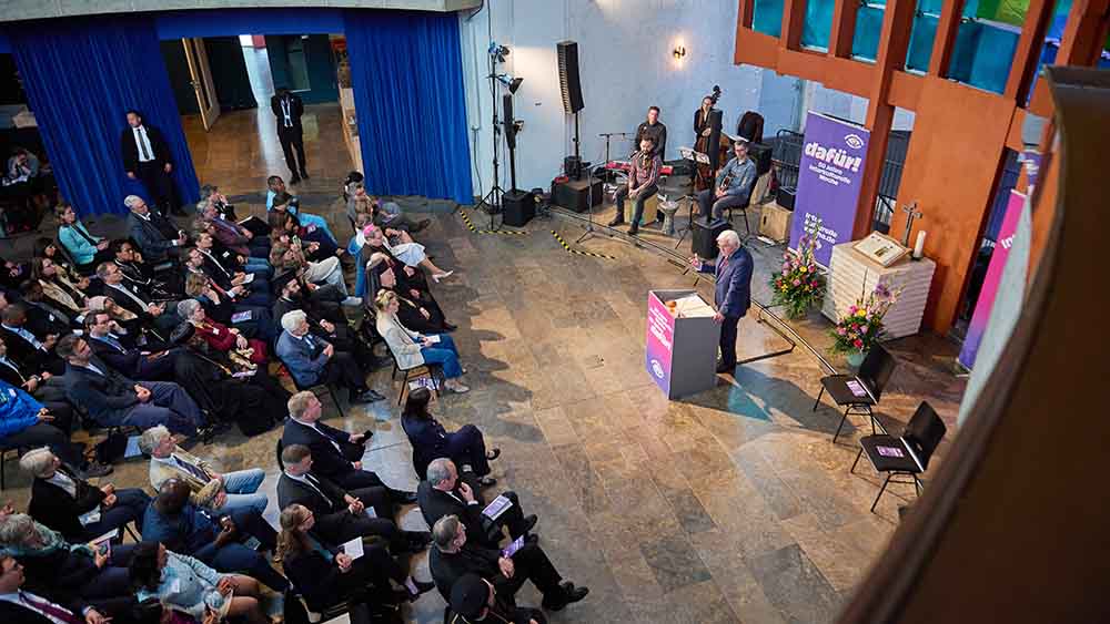 Bundespräsident Steinmeier hielt die Festrede zu 50 Jahren Interkulturelle Woche