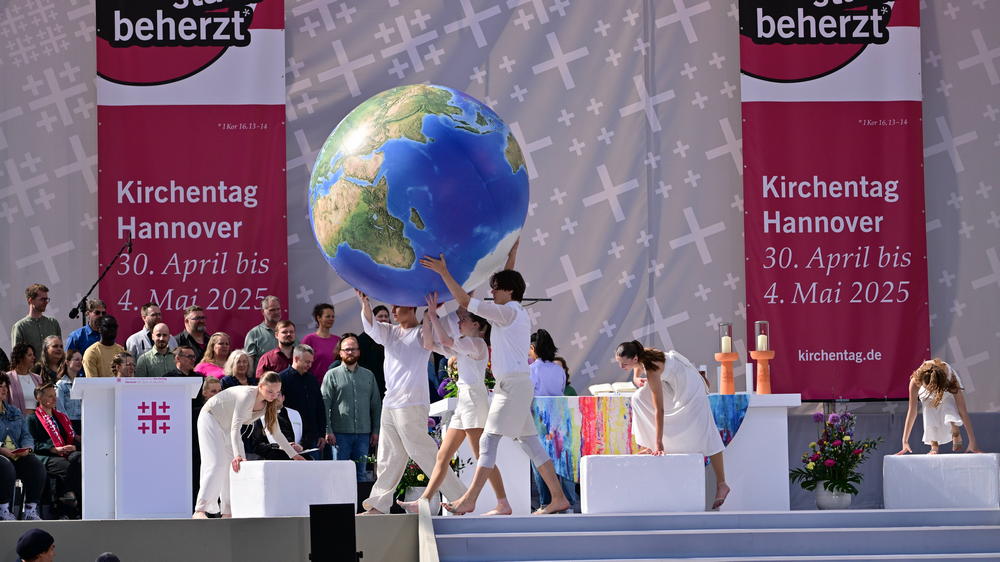 Mit einem Gottesdienst unter freiem Himmel ist der Kirchentag zu Ende gegangen