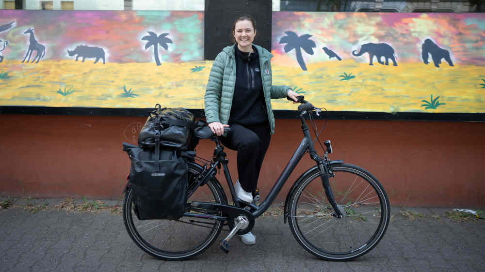 Carola Mehltretter reiste ein Jahr lang mit dem Fahrrad durch Europa