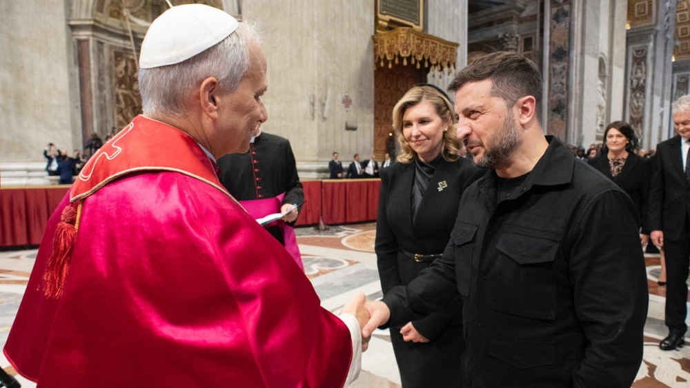 Besuch des ukrainischen Präsidenten Wolodymyr Selenskyj im Vatikan bei Papst Leo XIV. (Archivbild)