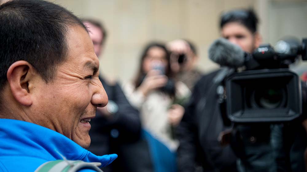 Der peruanische Kleinbauer Saul Luciano Lliuya  hat vor Gericht gegen RWE verloren (Archiv)