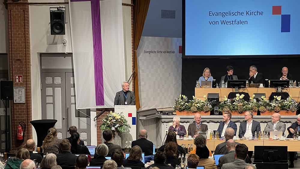Im Herbst immer in Präsenz: Die Synode der Evangelischen Kirche von Westfalen