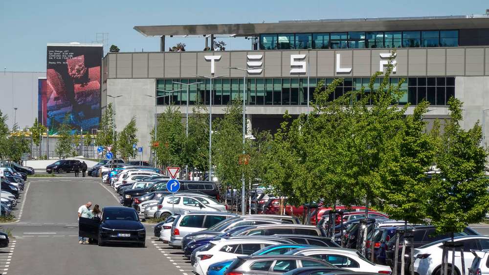 Das Tesla-Werk in Grünheide bei Berlin ist die größte E-Auto-Fabrik Deutschlands