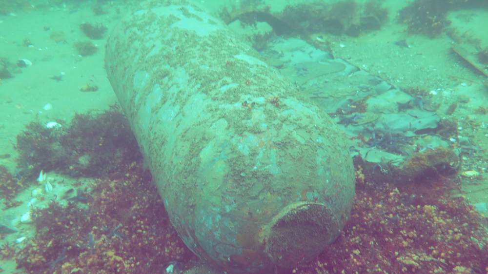 Auf dem Grund der Ostsee lagert viel Sprengstoff wie dieser Torpedo