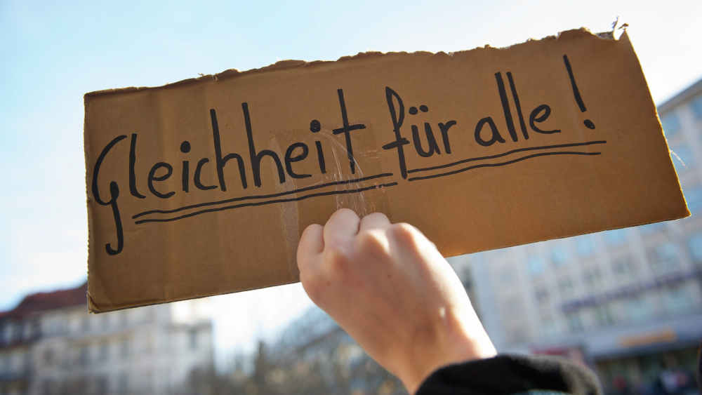 Demonstration gegen Hetze gegen Roma und Sinti (Archivbild)