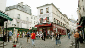 Pariser Stadtviertel Montmartre