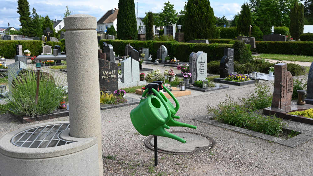 Pfand-Gießkannen sollen den Diebstahl verhindern