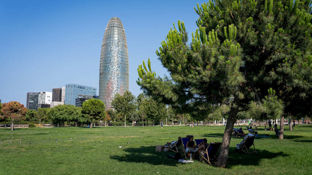 Barcelona im Juni: Mit Temperaturen von über 46 Grad Celsius in Teilen des Landes war dies der heißeste Juni, der jemals in Spanien verzeichnet wurde