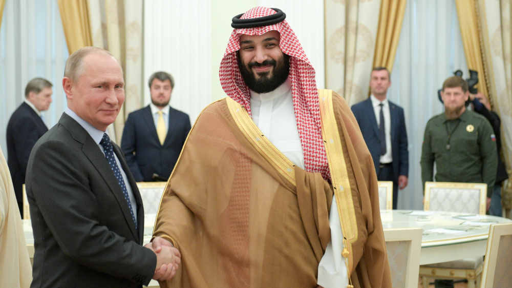 Russlands Präsident Wladimir Putin und Saudi-Arabiens Kronprinz Mohammed Bin Salman Al Saud (Archivbild)