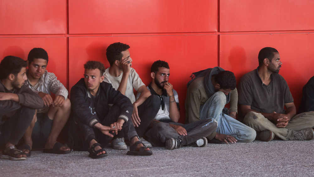 Migranten, die vor den griechischen Inseln Kreta und Gavdos gerettet wurden (Archivbild)