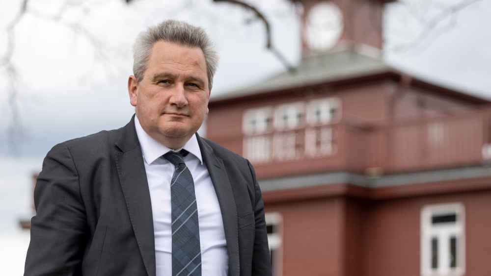 Direktor der Stiftung Gedenkstätten Buchenwald und Mittelbau-Dora, Jens-Christian Wagner