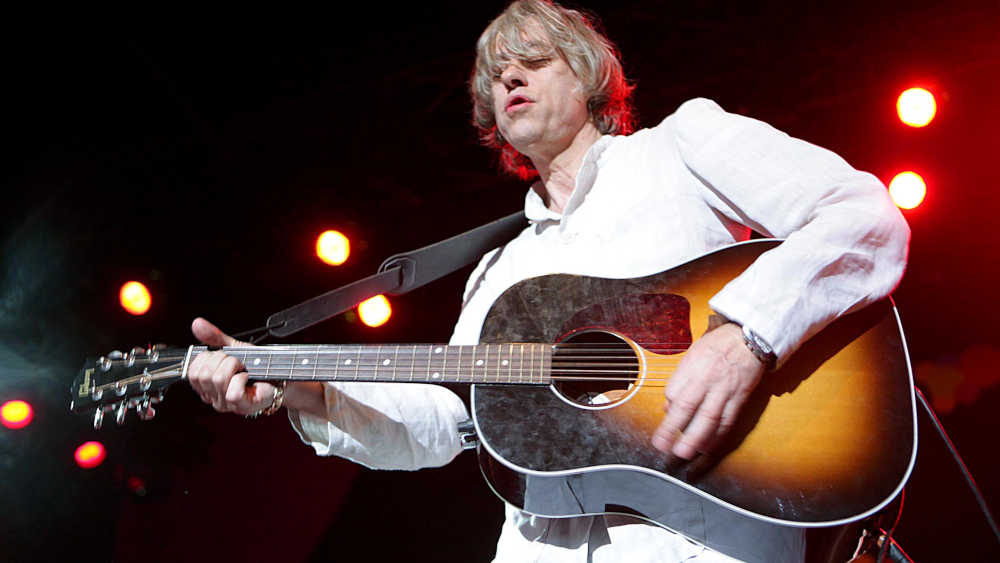 Treibende Kraft hinter dem 16-stündigen Musik-Event Live-Aid vor 40 Jahren war Bob Geldof. Hier bei dem Live Nature-Konzert 2008 in Bonn