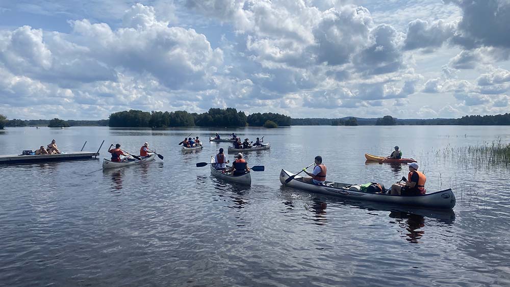 Die Evangelische Jugend Reinickendorf war 2024 auch in Schweden unterwegs