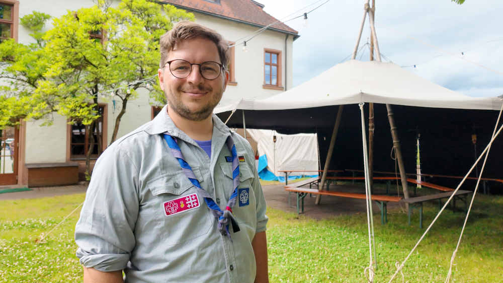 Geschäftsführer der evangelischen Pfadfinderschaft, Till Strang