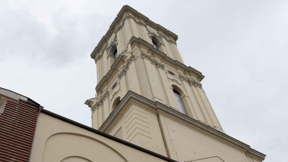 Turm der Garnisonkirche in Potsdam