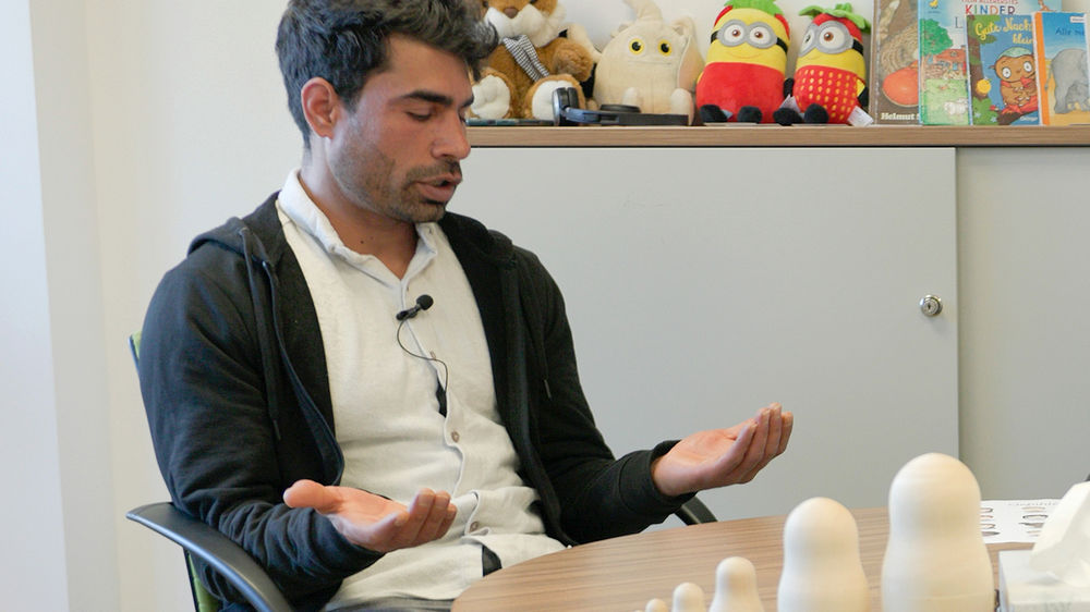 Die Therapie hat Jamshid Quaderi aus Afghanistan geholfen, wieder besser zu schlafen