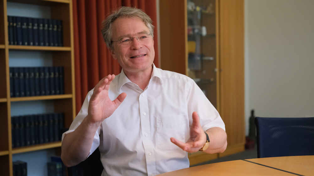 Der neue Direktor des Berliner Missionswerkes, Ulrich Schöntube