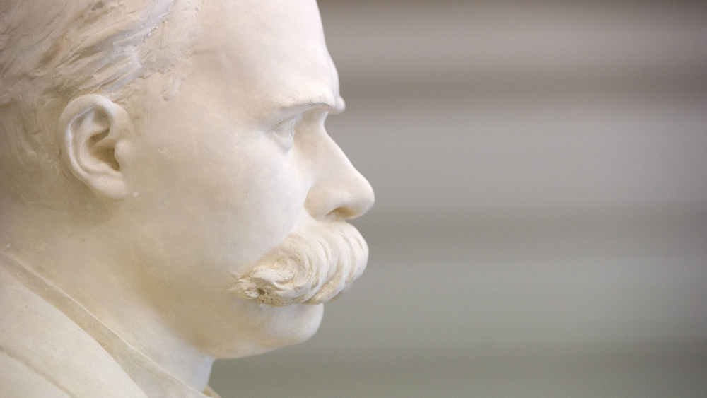 Büste von Friedrich Nietzsche im Goethe- und Schiller-Archiv in Weimar