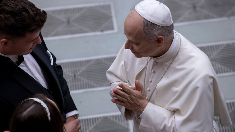 Papst Leo XIV. hat Politikern ins Gewissen geredet