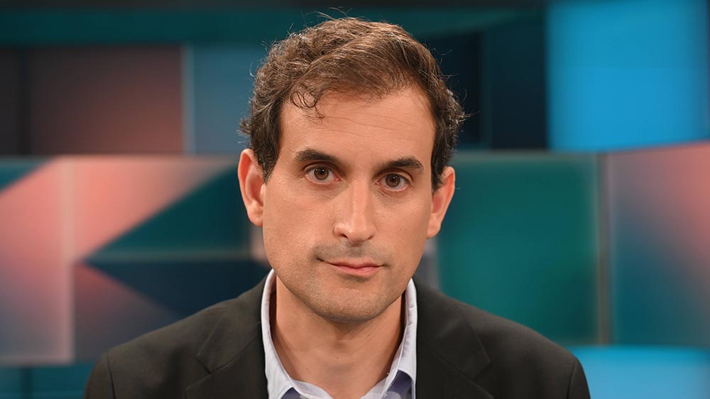 Journalist Philipp Peyman Engel, Chefredakteur der Wochenzeitung Jüdische Allgemeine 