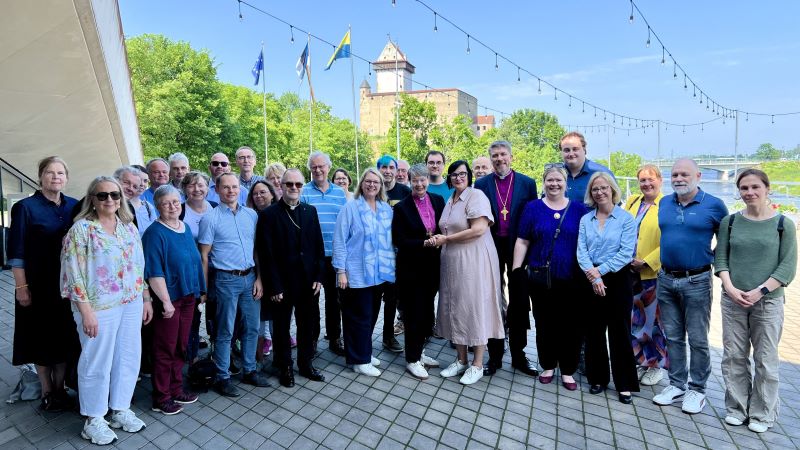 Mit der Kirchenleitung der Nordkirche war auf Partnerschaftsreise in Estland