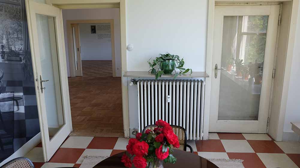 Wohnzimmer in der Villa der juedische Familie Wittal 