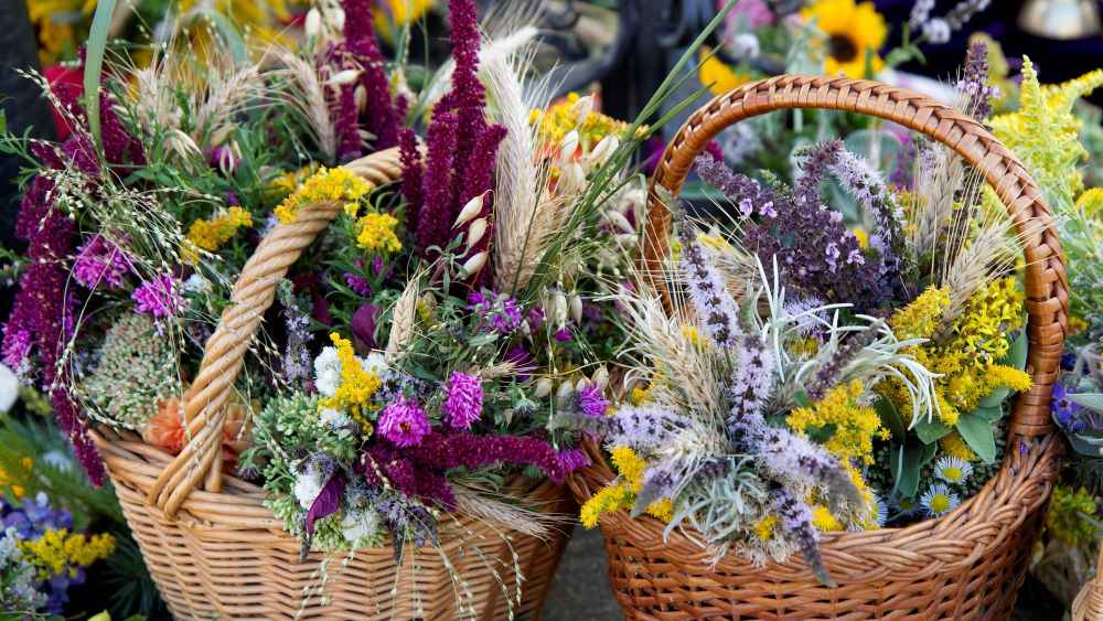 Image - Mit Blumen und Kräutern: Die Mariä-Himmelfahrt-Tradition im Süden
