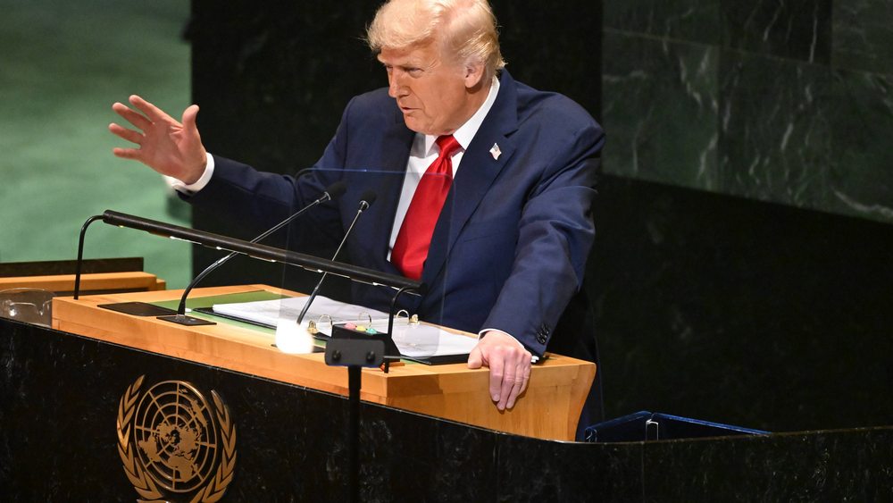 US-Präsident Donald Trump holte vor der UN zum Rundumschlag aus