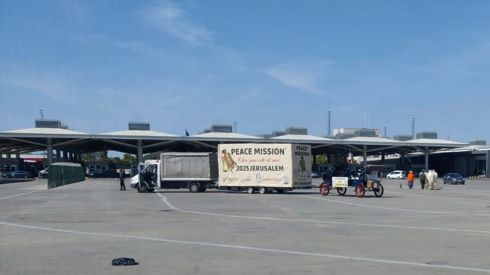 Der Friedenstreck tritt die Rückreise nach Bulgarien an