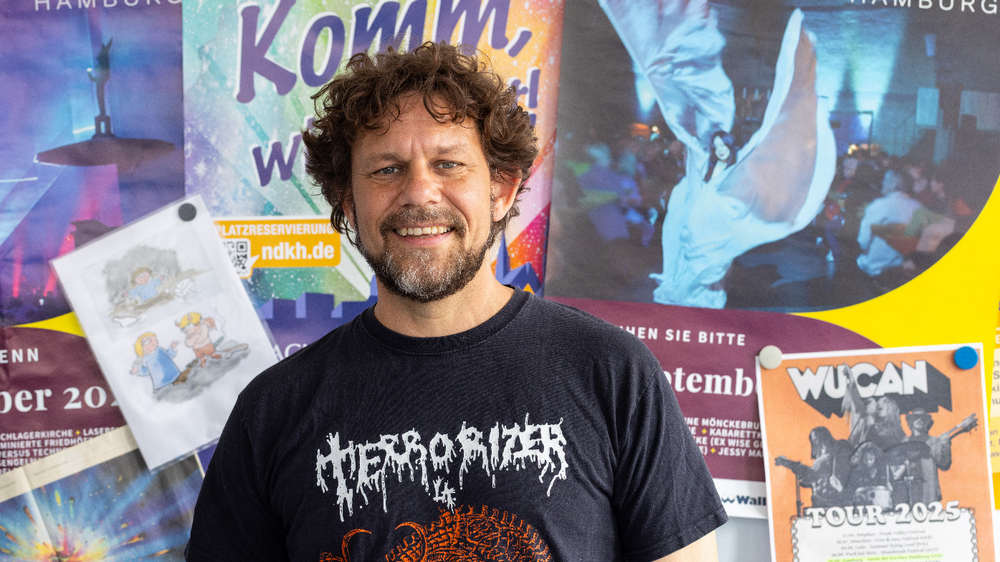 Der Leiter der Nacht der Kirchen, Daniel Wagner wagt mit der Metal Kirche ein Experiment