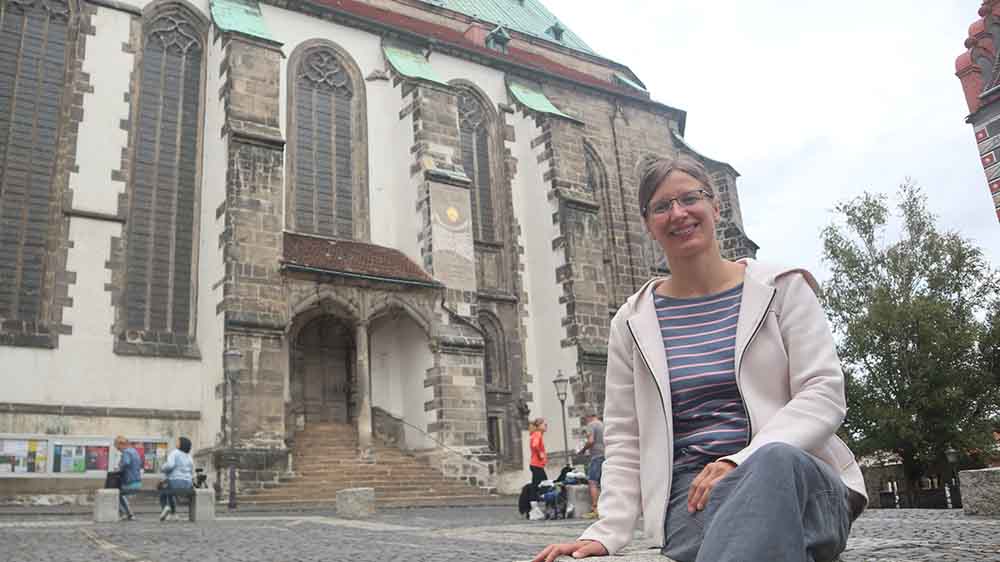 Antje Hüttig, Koordinatorin des Jubiläums „500 Jahre Reformation in Görlitz“ und Referentin im Zentrum für Dialog und Wandel