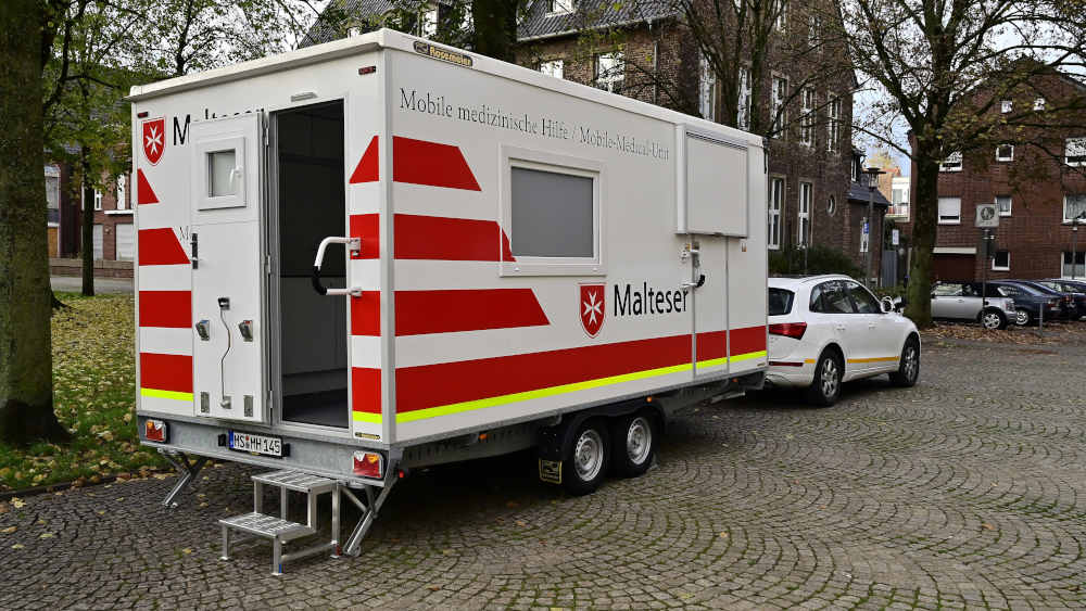 Mobile Arztpraxen für Obdachlose behandeln Patienten ohne Krankenversicherung