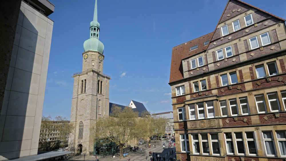 Evangelische Stadtkirche St. Reinoldi in der Dortmunder Innenstadt