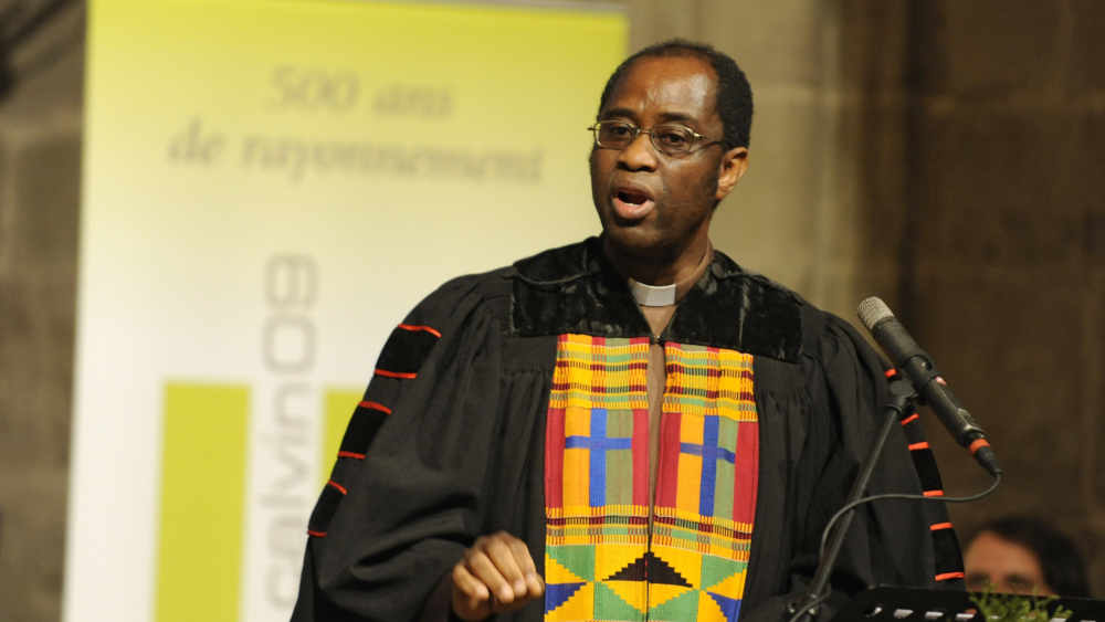 Der scheidende Generalsekretär des Reformierten Weltbundes, Setri Nyomi