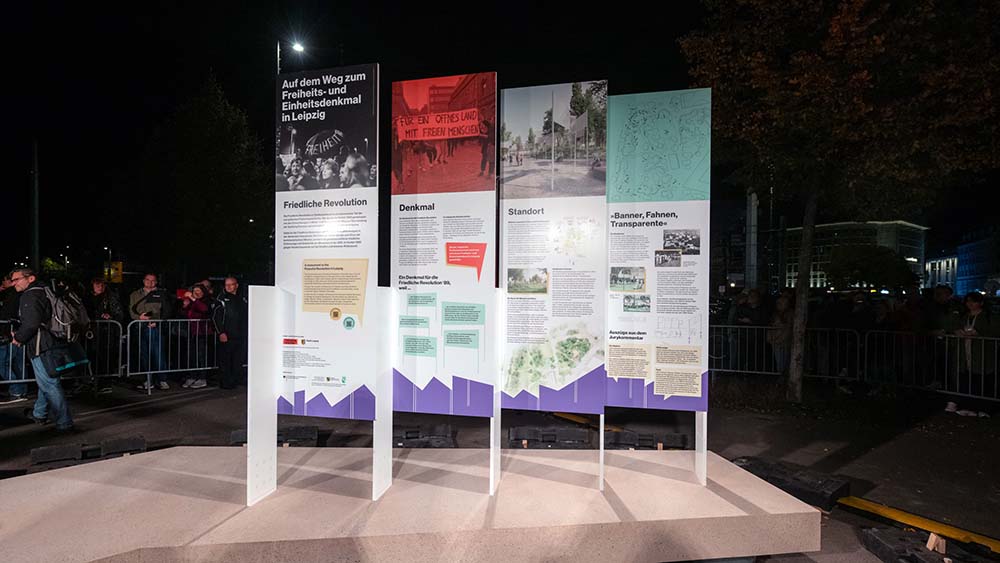 Am 9. Oktober 2025 ist der Grundstein für das Freiheits- und Einheitsdenkmal gelegt worden