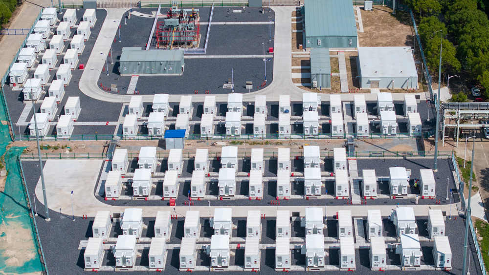 Auch beim Thema Batteriespeicher geht China voran, wie mit dieser Anlage in Nanjing