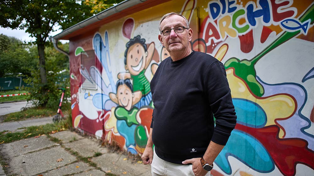 Gründer Bernd Siggelkow sieht keinen Gründ, 30 Jahre Arche zu feiern