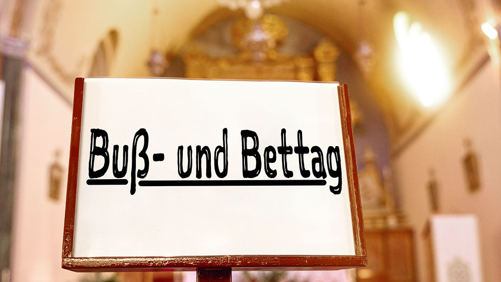 Der Buß- und Bettag ist nur noch in Sachsen ein gesetzlicher Feiertag