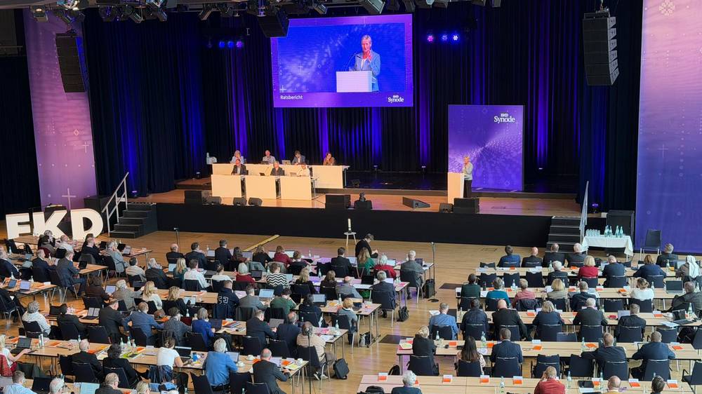 Die EKD-Synode in Dresden diskutiert auch das Thema Frieden