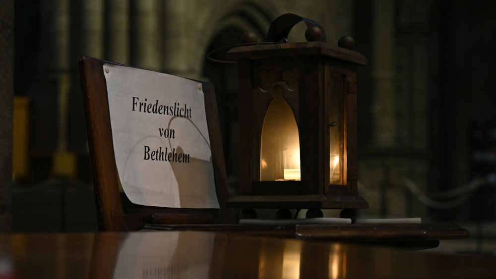 Das Friedenslicht von Bethlehem (Archivbild)