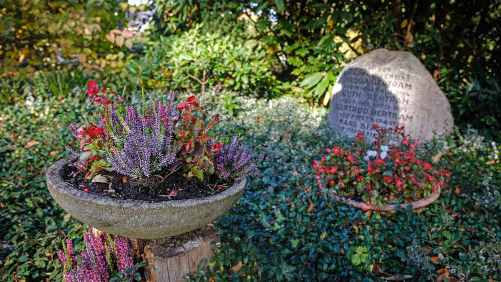 Neuer Trauerkultur: Moos und Naturmaterialien für besondere Friedhofsarrangements