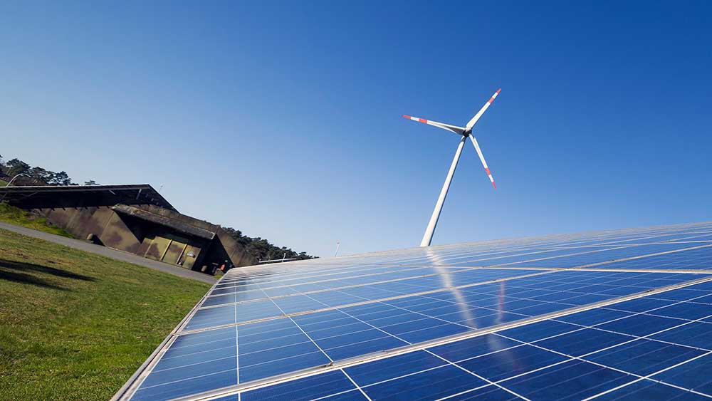 Der Ausbau von Photovoltaik und Windkraft macht Mut