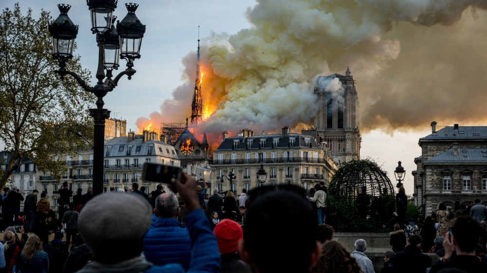 Ein verheerender Brand hatte im April 2019 den Dachstuhl der Notre-Dame zerstört und die Welt in Atem gehalten